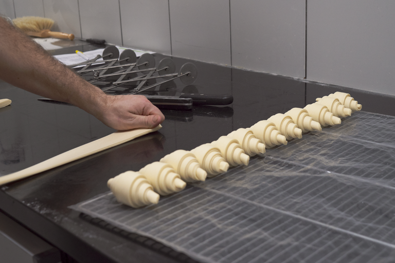Production de croissants