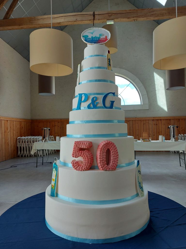 Gâteau Procter & Gamble